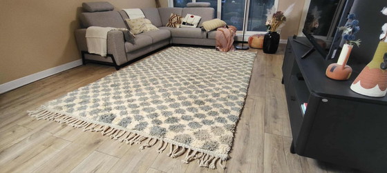 Image 1 of Tappeto berbero 300 x 200 Boho tappeto in lana nuova marocchino