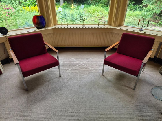 Image 1 of Gispen komplettes Wohnzimmer-Set: 2 Sofas + 2 Sessel (aus dem Jahr 1968)