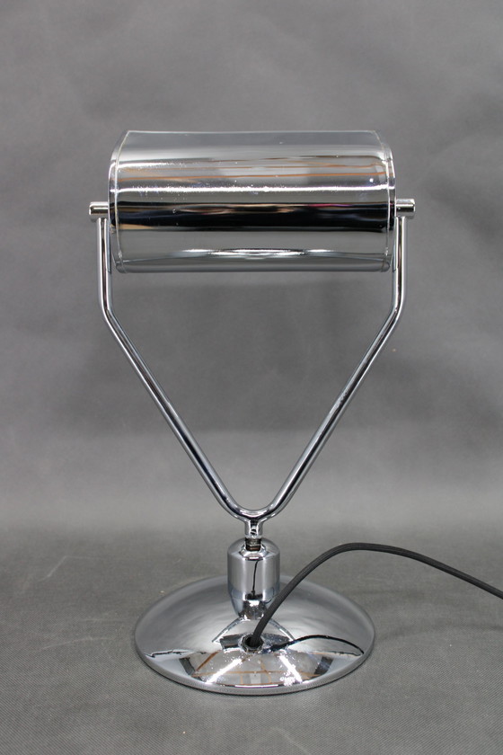 Image 1 of 1940s Banker Lamp 3535 by Napako, Czechoslovakia