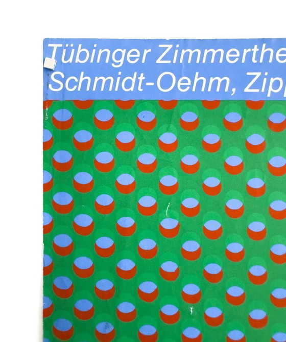 Image 1 of 💠 Tübinger Zimmertheater – Musical – ca. 1970 – Original A1 Poster von Frieder Grindler | 84 × 59 cm | Westdeutschland