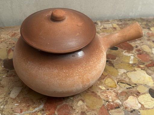 Vintage terracotta pan