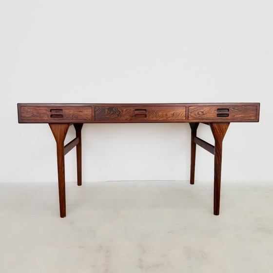 Image 1 of Danish Mid - Century Rosewood Desk By Nanna And Jørgen Ditzel For Søren Willadsen