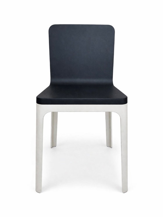 Image 1 of Sintesi “Half Half” stoel – Sam Sannia – set van 9 – Italiaans design