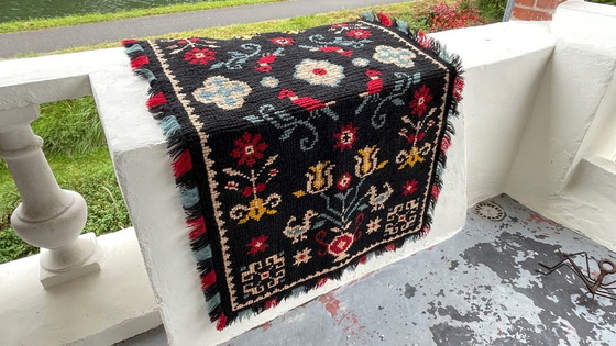 Image 1 of Wandtapijt Decoratief Tapijt Wol Frankrijk Vintage