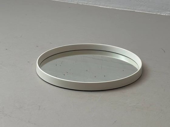 Image 1 of Space Age wandspiegel, Italië jaren 70, Möbel Mann Vertrieb