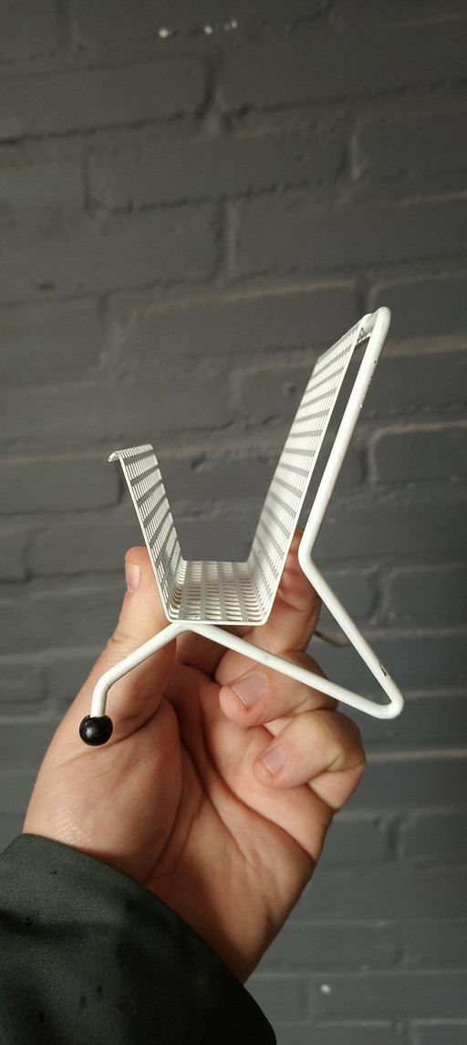 Portatovaglioli in metallo Pilastro Tomado vintage anni '50