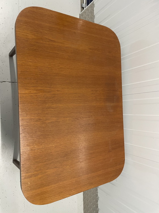 Vintage, Retro Mid-Century Extendable Table – Dining tables, Wood (photo 5 of 7)