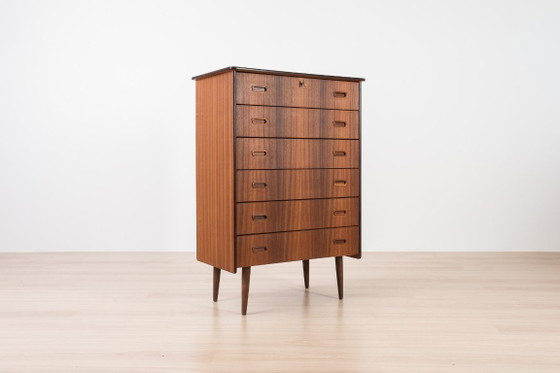 Image 1 of Cassettiera scandinava in teak, anni '60