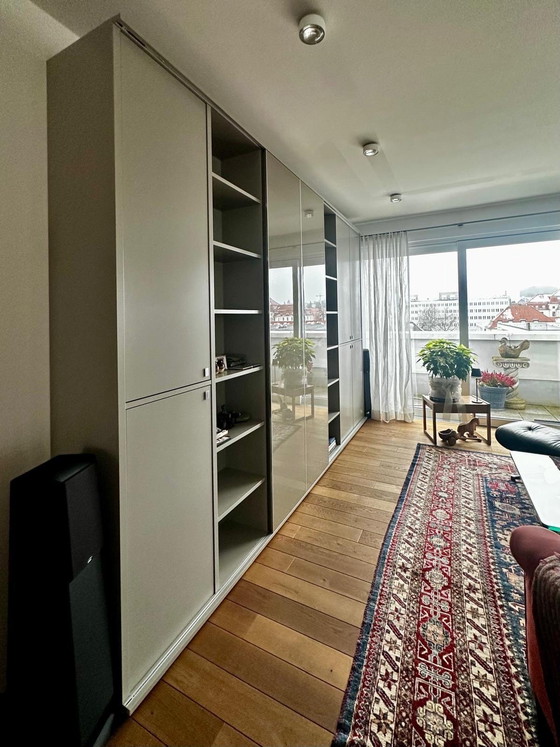 Image 1 of Estantería de pared Interlübke Studimo gris