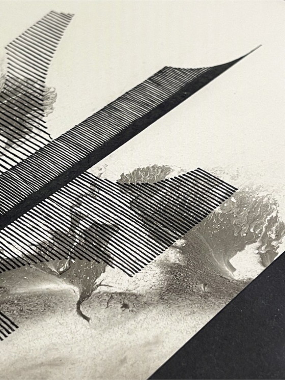 Image 1 of Original artwork on paper signed Eugène Eechaut, created in ink in 1973 - Framed