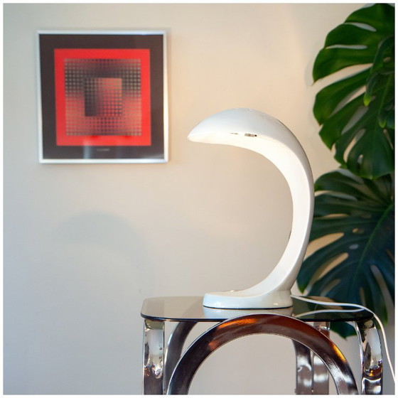 Image 1 of Lámpara Cobra, diseño años 70, La Chaise Longue edición 1980