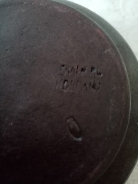 Image 1 of Cenicero decorativo holandés de cerámica Zaalberg de los años 60