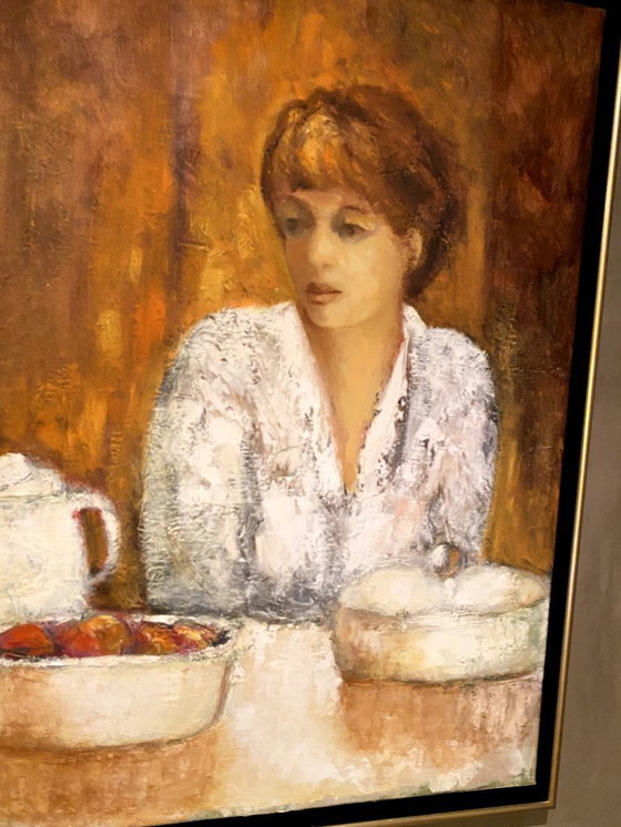 Image 1 of Oil on linen by Jose van Gool