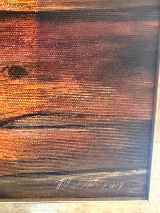 Origineel acryl  schilderij De Kat, Schilderijen & Tekeningen, Anders, Meerdere kleuren (foto 5 van 6)