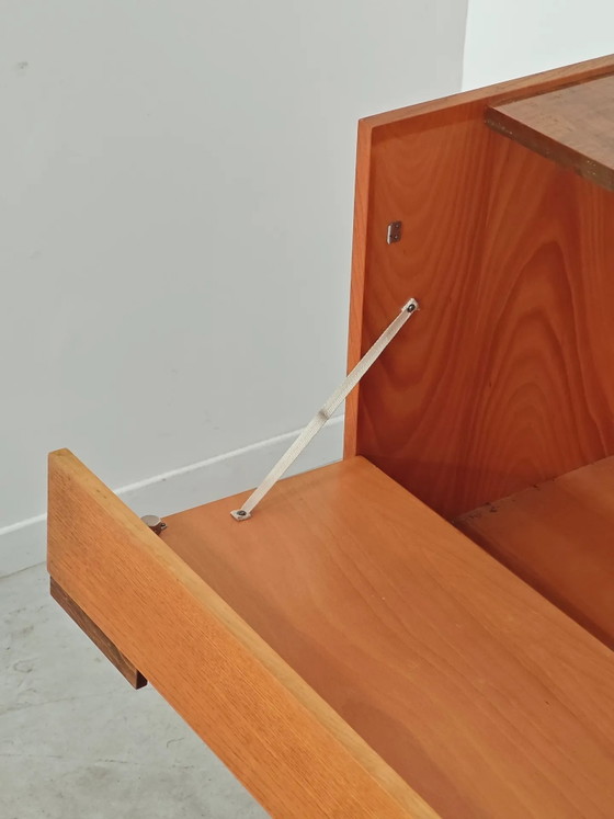 Deken kist of minibar Frantisek Mezulanik voor Up Zavody 60 – Barkrukken, Wood, Mid Century Modern (photo 16 of 30)
