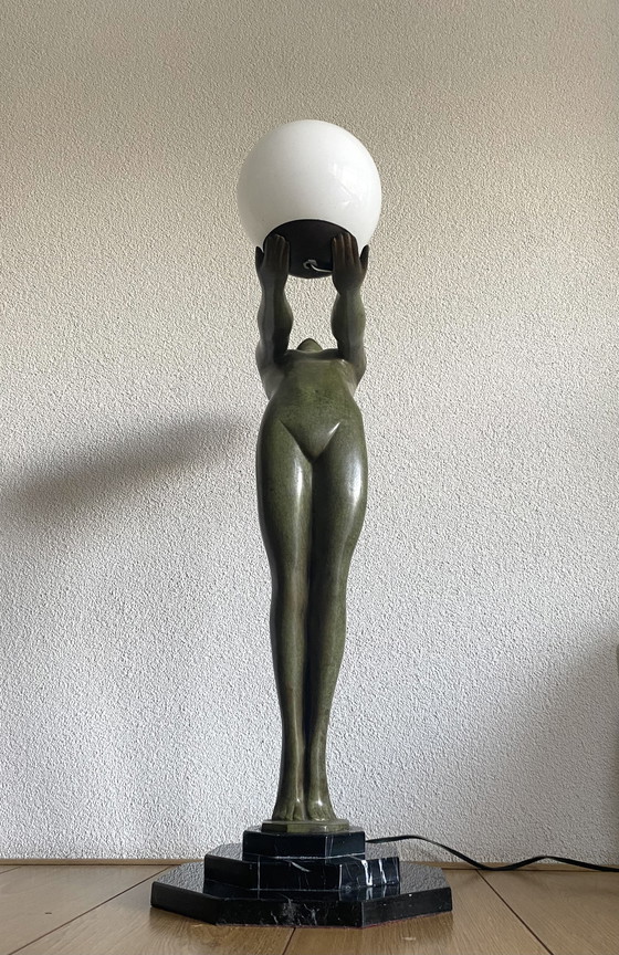 Image 1 of Lampadaire vintage Clarté Max Le Verrier