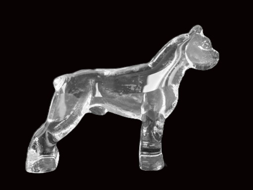 Kosta Boda - Boxer Hond van Bertil Vallien - 60s – decoratieve objecten, Glass (photo 2 of 5)