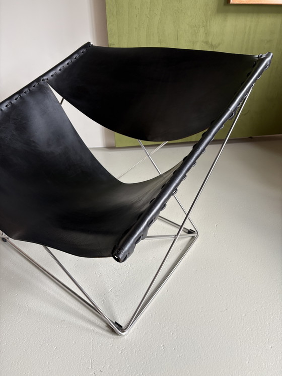 Artifort F675 Butterfly Lounge Chair Pierre Paulin – Poltrone, Leather (photo 8 of 11)