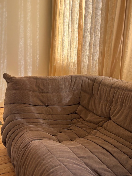 Medium Togo Sofa By Michel Ducaroy For Ligne Roset, 2000s – Textile (photo 3 of 8)