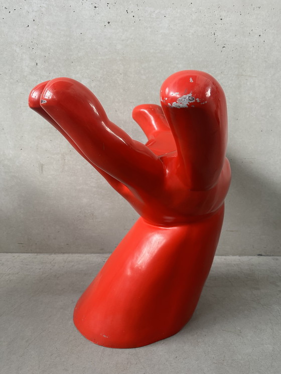 Image 1 of Sedia/sgabello vintage in poliestere - anni &#39;80