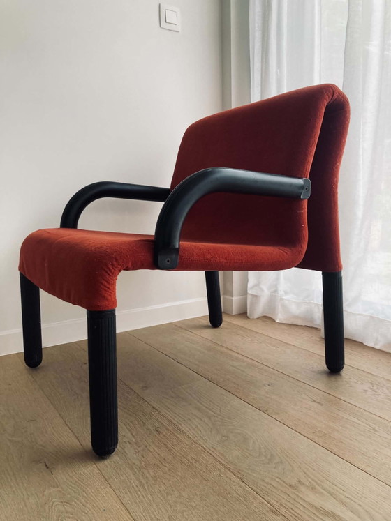 Sessel - Italienisches Design '80 – Plastic, Textile (photo 4 of 5)