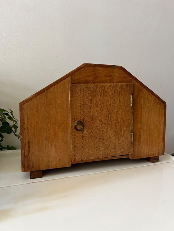 Image 1 of Timeless Art Deco clock (A'dam school style)