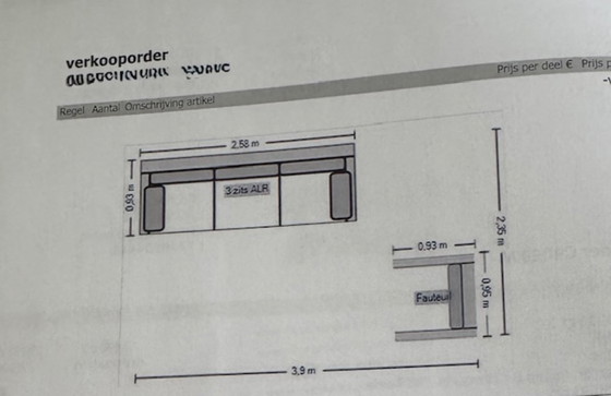 Image 1 of Sofá 3 plazas + sillón en estado nuevo
