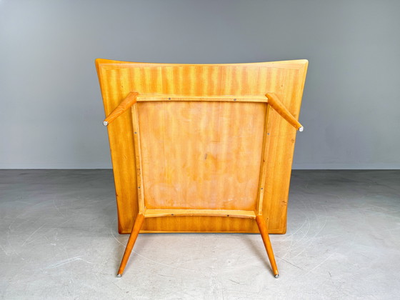 Image 1 of Originele midcentury salontafel Scandinavisch notenhout vintage 1960