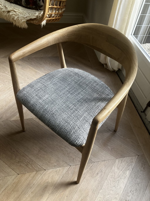 6 sedie da pranzo Strata di Melchior Interieur – eetkamerstoelen, Textile, Wood (photo 2 of 9)