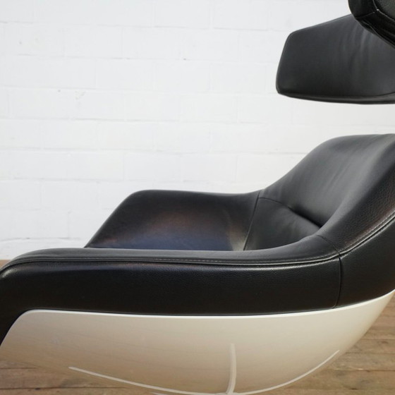 Image 1 of Auckland loungestoel en voetenbank, van Jean Marie Massaud voor Cassina