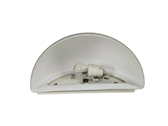 Image 1 of Peil & Putzler - wandlamp - model 73027 -  'Frosted glass' - metaal - 80s