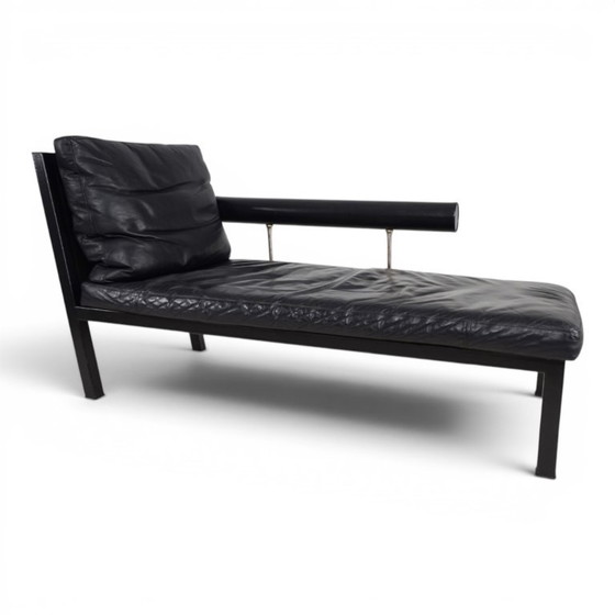 Image 1 of B&B Italia Baisity leren chaise longue/ligbed van Antonio Citterio, 1980