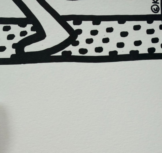 Image 1 of Keith Haring (1958-1990), Untitled, 1984, Copyright Keith Haring Foundation, Licensed by Artestar New York, Printed in the UK