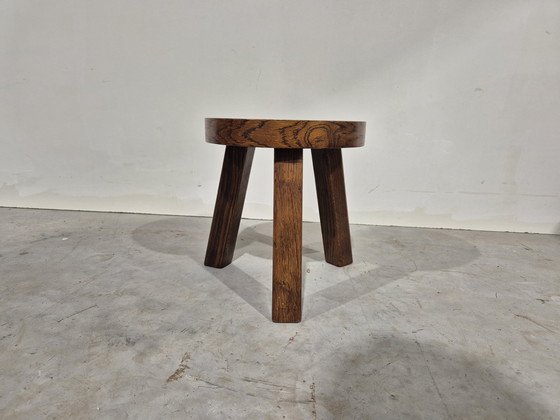 Image 1 of Brutalist japandi vintage tripod krukje