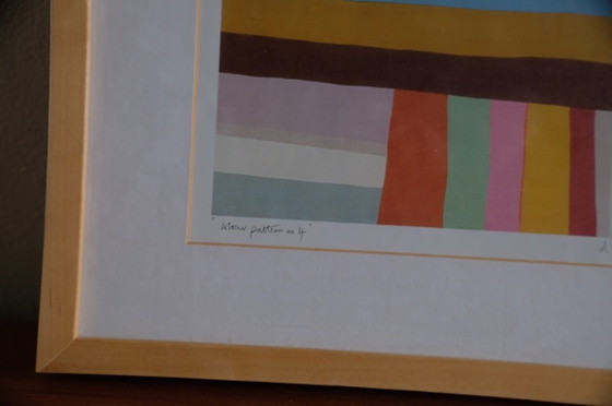 Offsetlithografie "Colour Pattern No. 4" en "Colour Experiment No. 28" by D. van B. voor IKEA (photo 11 of 12)