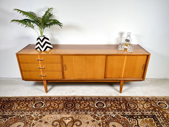 Image 1 of Buffet acajou brillant Style scandinave