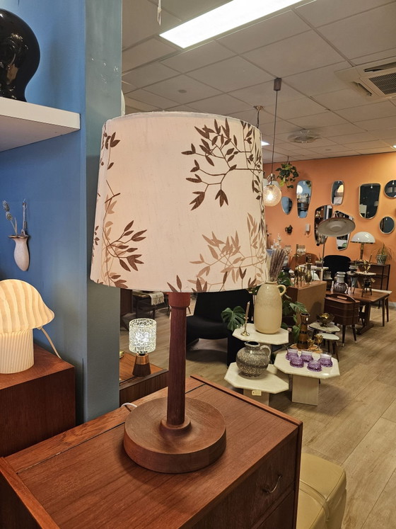 Vintage Domus Denemarken Table Lamp – Wood (photo 2 of 15)