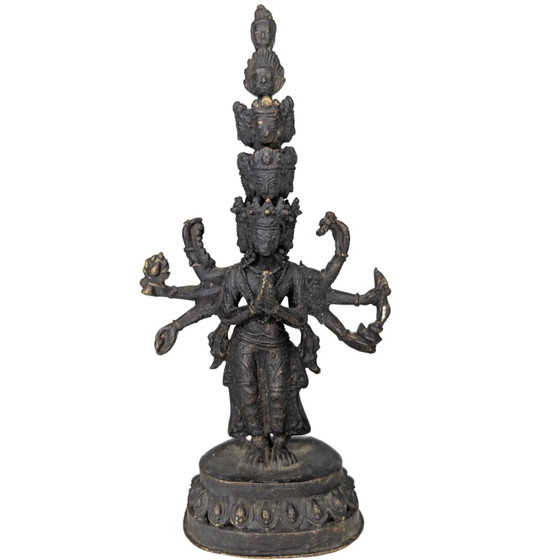 Avalokiteshvara Sahasrabhuja – set – XIIIe-XIVe Siècle – Sculptures (photo 8 of 10)