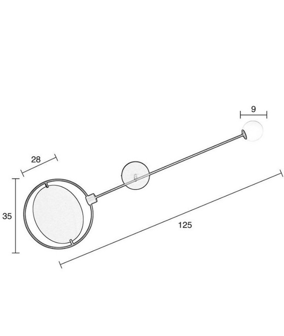 Image 1 of Lampada da parete Pure Sirius