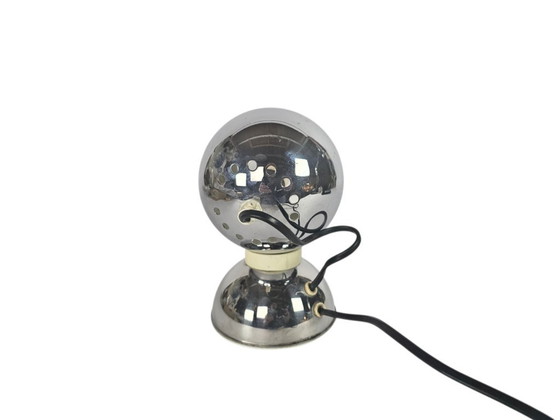 Image 1 of Goffredo Reggiani - Augapfel-Lampe - Chrom - 1960er Jahre
