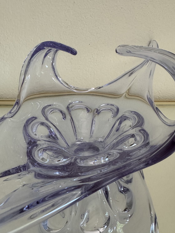 Image 1 of 60s neodymium crystal bowl