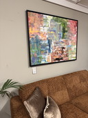 Kunstwerk inkl. Schattenfugenrahmen 120x90cm