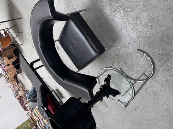 Image 1 of Ego Form loveseat tullip + Kartell lamp + Eileen Gray table