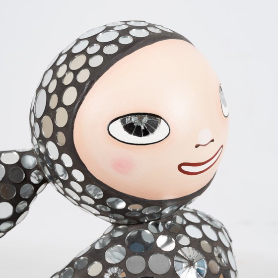 Image 1 of Kathy Mueller-Moser (1968) - Open arms noir, 56 x 45 cm ,3/3, signé