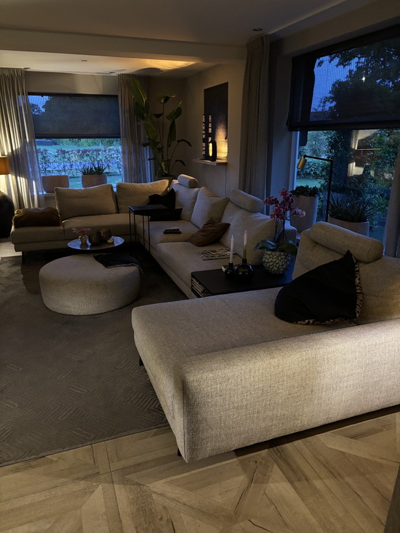 Castello Corner Sofa Tignes fabric incl. stain treatment warranty – Metal, Textile (photo 6 of 7)