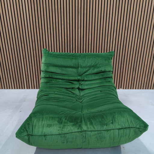 Ligne Roset Togo 1 Zits Groen Velours