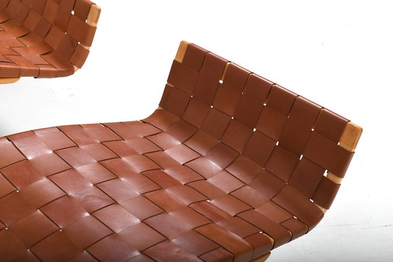 Image 1 of Paar Vintage Pernilla-3 Chaiselongues van Bruno Mathsson