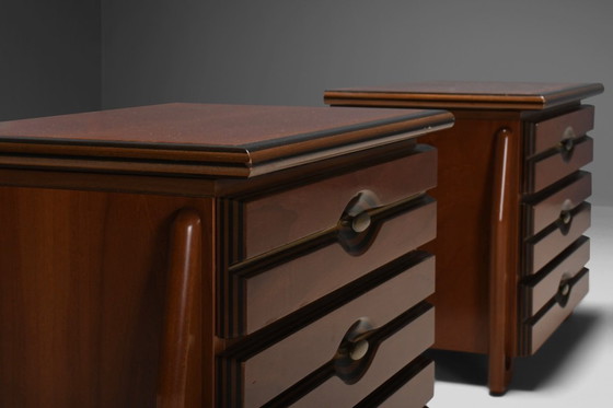 Image 1 of Ensemble d'armoires en noyer de Mobil Girgi