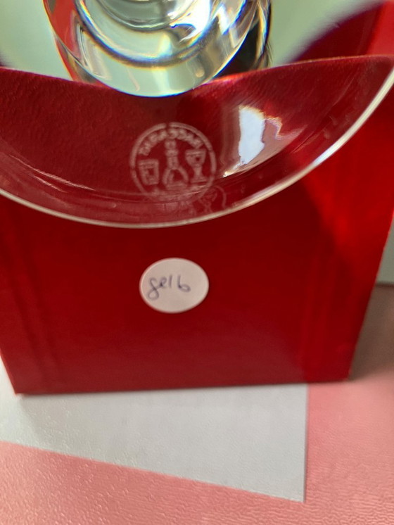 Image 1 of Weingläser Baccarat Vega 10 Gläser gelb rot lila grün jeweils mit Karton