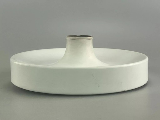 60's 70's Disque Lampe murale Wall Sconce Space Age Design Aluminium Métal